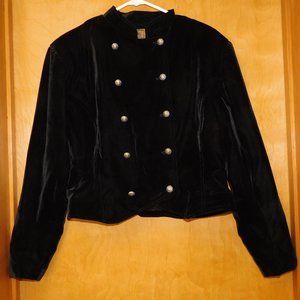 Roper Black Velvet Equestrian Style Blazer